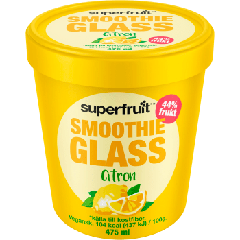 Smoothieglass Citron 475ml Superfruit.