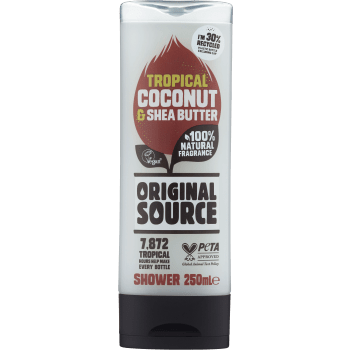 Duschtvål Tropical Coconut & Shea Butter 250ml Original Source.