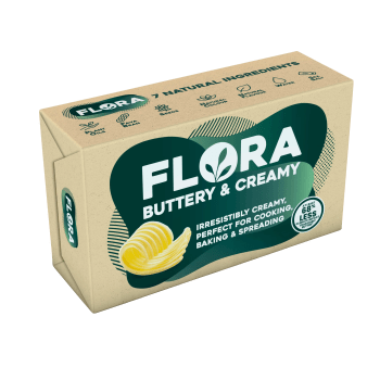Buttery & Creamy 79% 500g Flora.