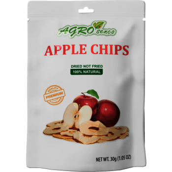Äppelchips 30g Agro Senco.