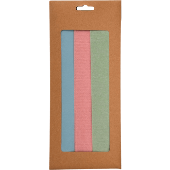 Silkespapper Pastell 6 ark.