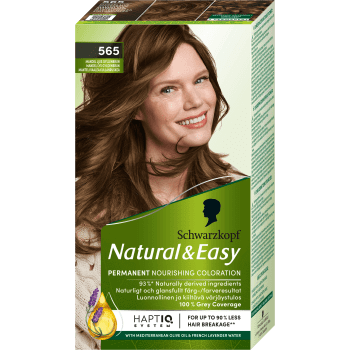 Hårfärg Natural & Easy Mandel Gyllenbrun 565 1-p Schwartzkopf.