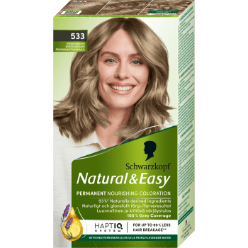 Hårfärg Natural & Easy Nordisk Askblond 533 1-p Schwartzkopf.