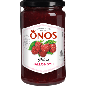 Extra prima Hallonsylt 410g Önos.