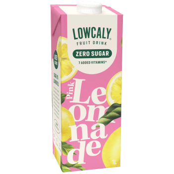 Fruktdryck Pink Lemonade Sockerfri 1l NJIE.