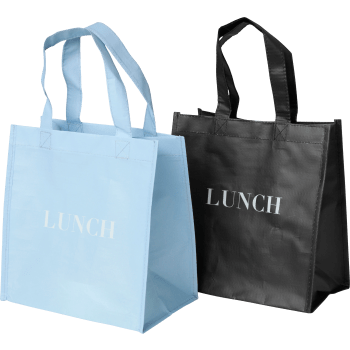 Lunchbag Lunch svart/blå 1 st ICA.