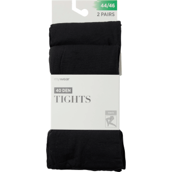 Strumpbyxa 2p 40D svart 44/46 mywear.