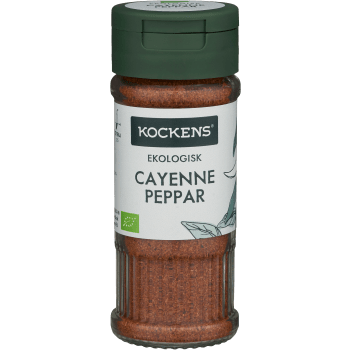 Cayennepeppar Eko 35g Kockens.