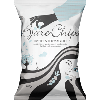 Chips Tryffel & Parmesan 200g Bjäre Chips.