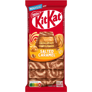Chokladkaka KitKat Salted Caramel 99g Nestle.