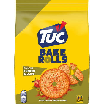 Bake Rolls Tom Oli 150 g Tuc.