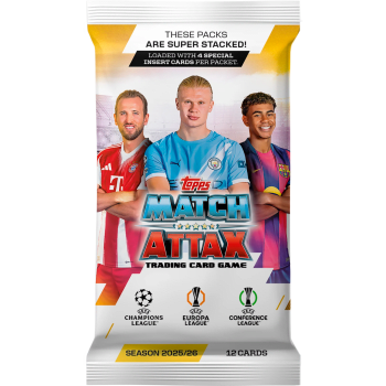 Fotbollskort Champions League Booster 25/26 Topps Match Attax.