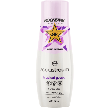 Rockstar Energy Guava Zero Rockstar Energy Guava Zero 440 Milliliter SodaStream.
