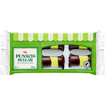 Punschrullar 6-p 210g ICA.