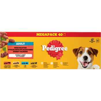 Hundmat Multipack 40p Pedigree.