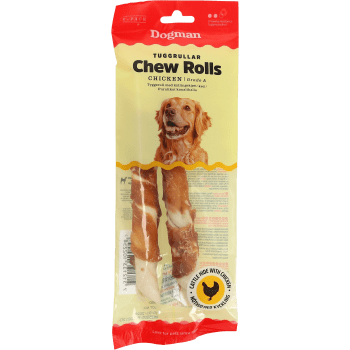 Tuggrullar Chew Rolls Kyckling 2-p 110g Dogman.