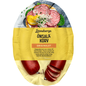 Onsalakorv rökt i skivor ca 14g Onsala.