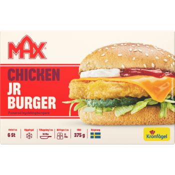 Chicken Jr burger 375g Kronfågel.