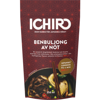 Benbuljong Av Nöt Och Kyckling. 250ml Ichiro.
