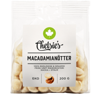 Macadamianötter Ekologisk 200g Chelsie's.