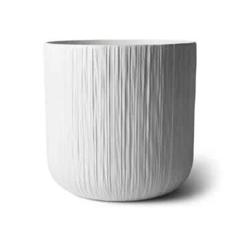 Kruka Axis Vit 19,5cm x4.