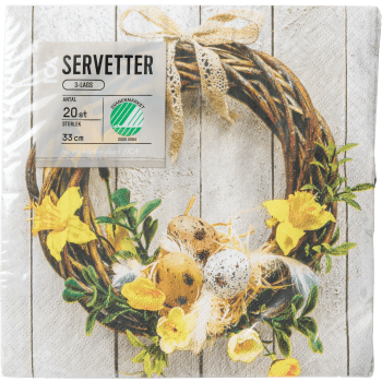 Servett 33cm Elis 20-p ICA.