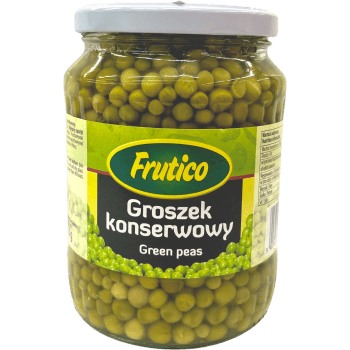 Gröna Ärtor Konserverade 680g Frutico.