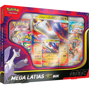 Pokemon Mega Latias ex Box.