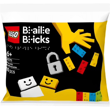 LEGO Punktskriftsklossar 30711.