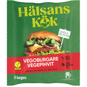 Vegoburgare 450g Hälsans Kök.