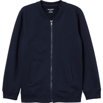 Ziptröja marinblå 98/104 mywear.