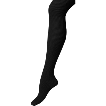 Strumpbyxa bomull ribb svart 44/46 mywear.
