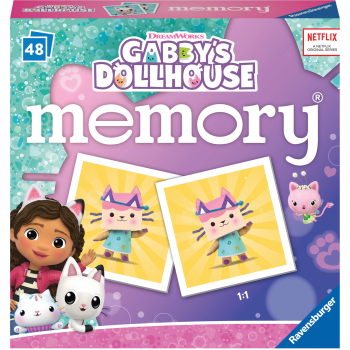 Mini memory Gabby´s Dollhouse Ravensburger.