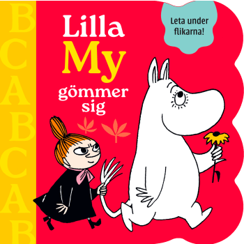 Lilla My gömmer sig.