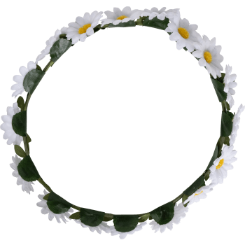 Blomkrans prästkrage.