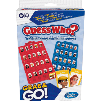 Guess who Grab and Go Hasbro.