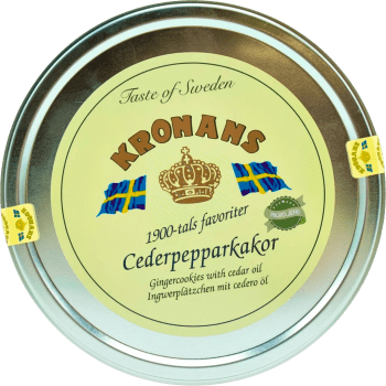 Cederpepparkakor Burk 500g Kronans.