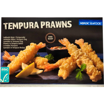 Räkor Friterade I Tempuradeg Fryst 200g NORDIC SEAFOOD.