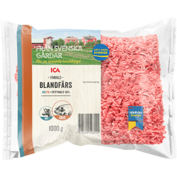 Blandfärs Färsk 30/70 1kg ICA.