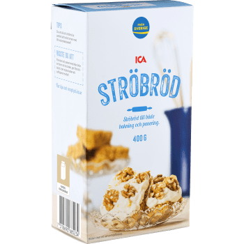 Svenskt Ströbröd 400g ICA.