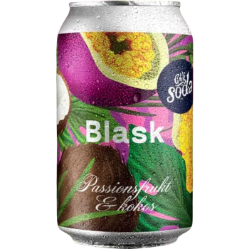 Läsk Blask Passionsfrukt & Kokos 330ml Gbg Soda.