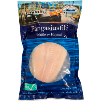 Fiskfilé Hajmal Pangasius Fryst 350g Polar Seafood.