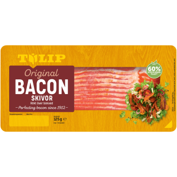 Bacon Rökt Skivad 125g Tulip.