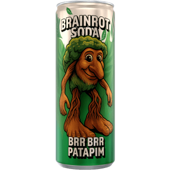 Läsk Brr Brr Patapim 25cl Brainrot Soda.
