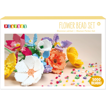 Pärlset Blommor 5000 st Playbox.