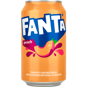 Läsk Persika 355ml Fanta.