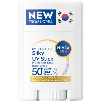 Solskydd UV Face Specialist Silky UV Stick SPF50+ 15g Nivea Sun.