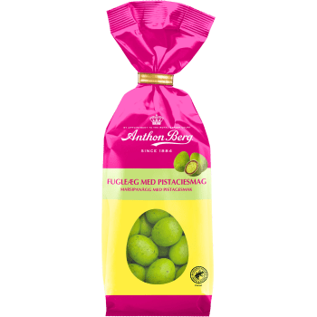 Påsk Dragé Marsipanägg Pistagesmak 124g Anthon Berg.