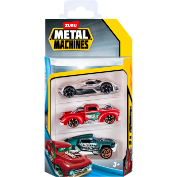 Bilar 3-p Metal Machines.