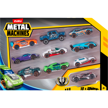 Bilar 10-p Metal Machines.